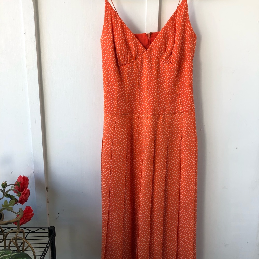 vintage Kay Unger Polka Dot Dress Size 2